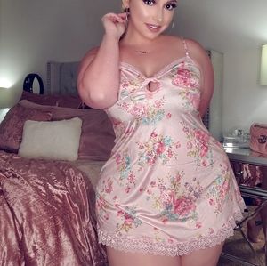 Dollskill Sugar Thrillz Satin Slip Dress